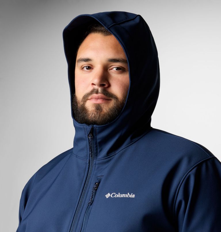 Men's Ascender II Hooded Softshell Jacket - Big, Color: Collegiate Navy, image 5