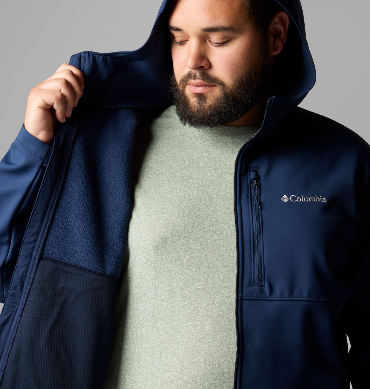Men's Ascender™ II Hooded Softshell Jacket - Big | 464 | 4X 6
