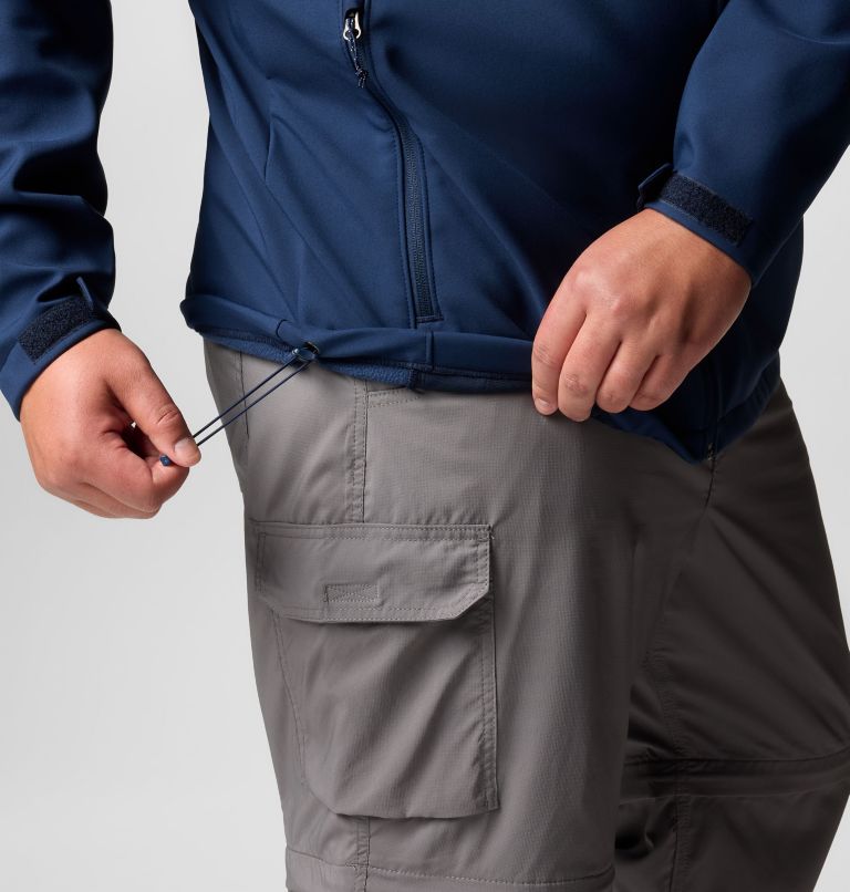 Men's Ascender II Hooded Softshell Jacket - Big, Color: Collegiate Navy, image 7