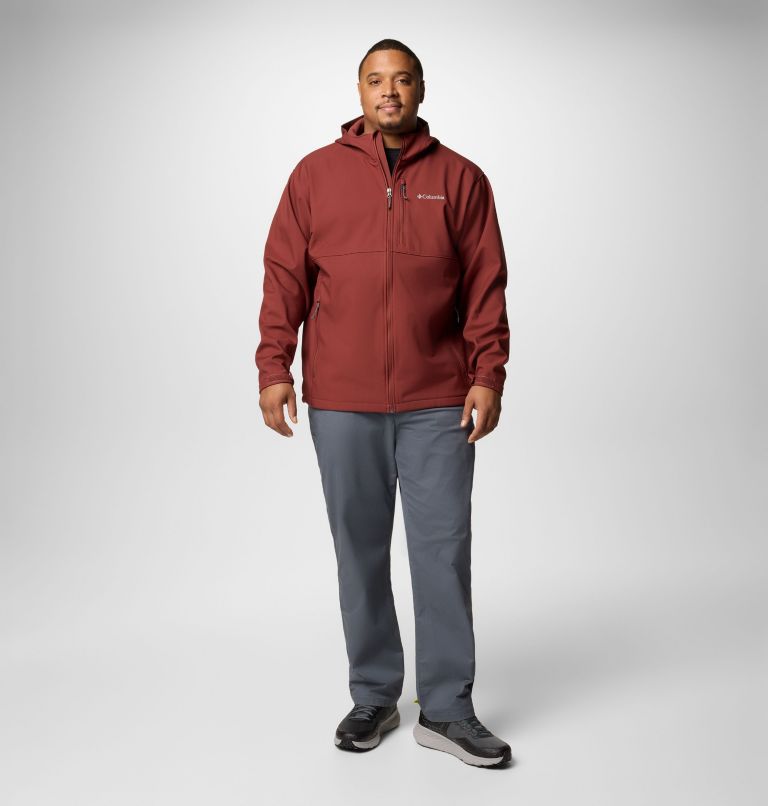 Men's Ascender II Hooded Softshell Jacket - Big, Color: Spice, image 2