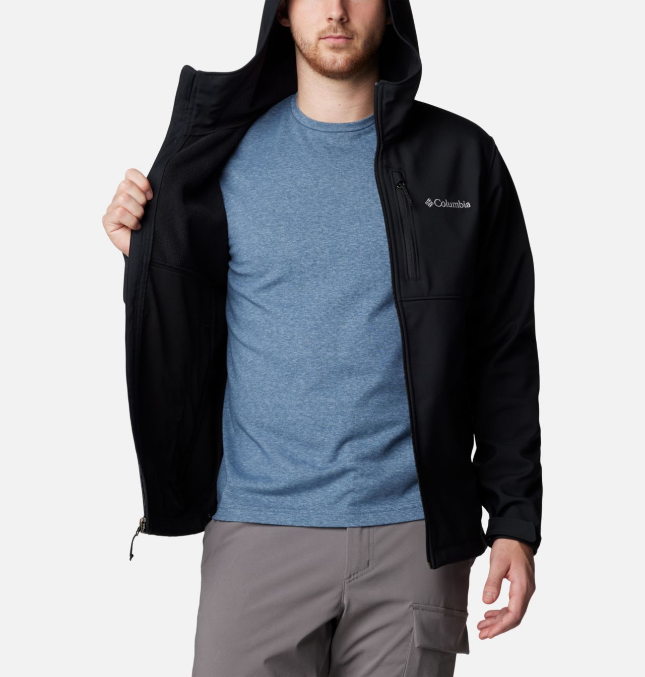 Men's Ascender™ II Hooded Softshell Jacket - Tall 5