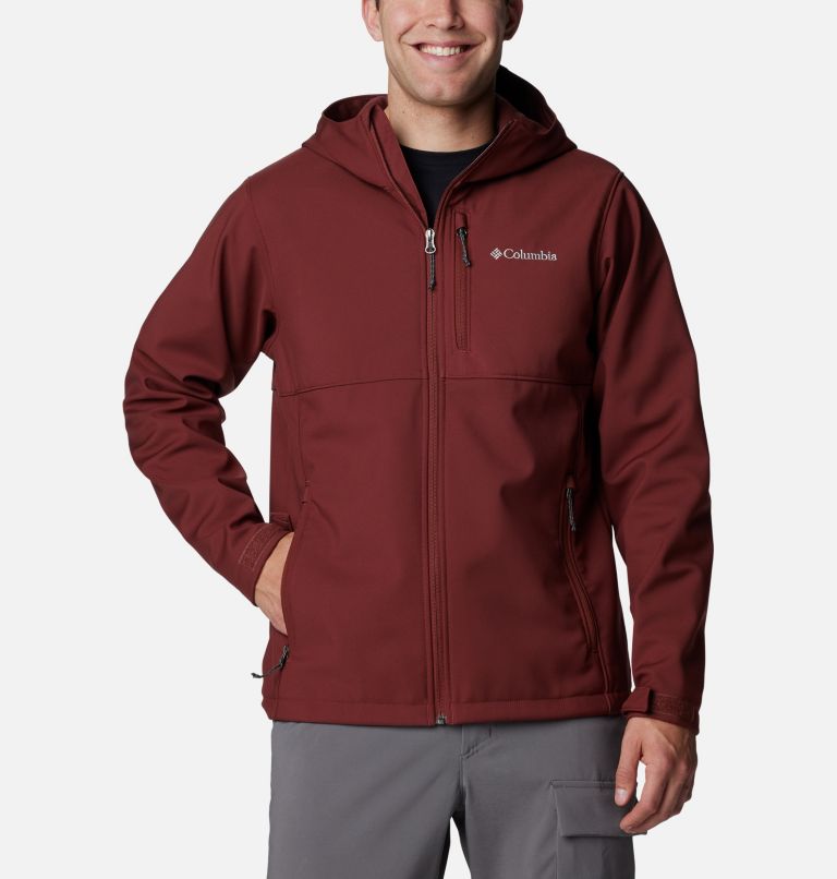 Men's Ascender II Hooded Softshell Jacket - Tall, Color: Spice, image 1