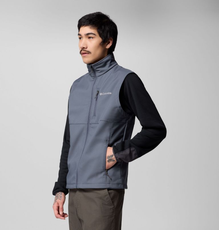 Men's Ascender II Softshell Vest, Color: Graphite, image 4