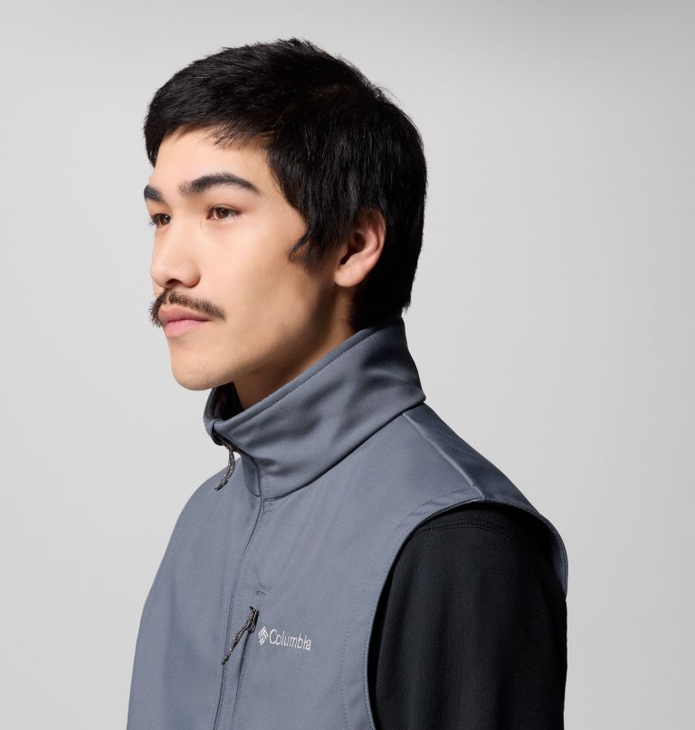 Men's Ascender II Softshell Vest, Color: Graphite, image 5