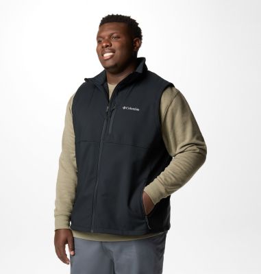 Gilet de Randonnée Softshell Sans Manches Ascender II Homme – Grande Taille, Color: Black, image 8