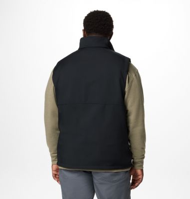 Gilet de Randonnée Softshell Sans Manches Ascender II Homme – Grande Taille, Color: Black, image 6