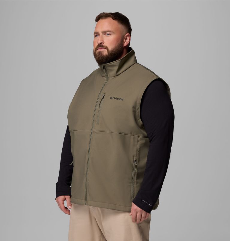 Men's Ascender II Softshell Vest - Big, Color: Stone Green, image 4