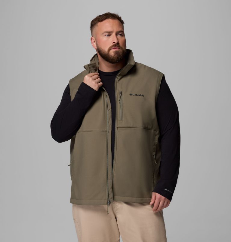 Men's Ascender II Softshell Vest - Big, Color: Stone Green, image 5