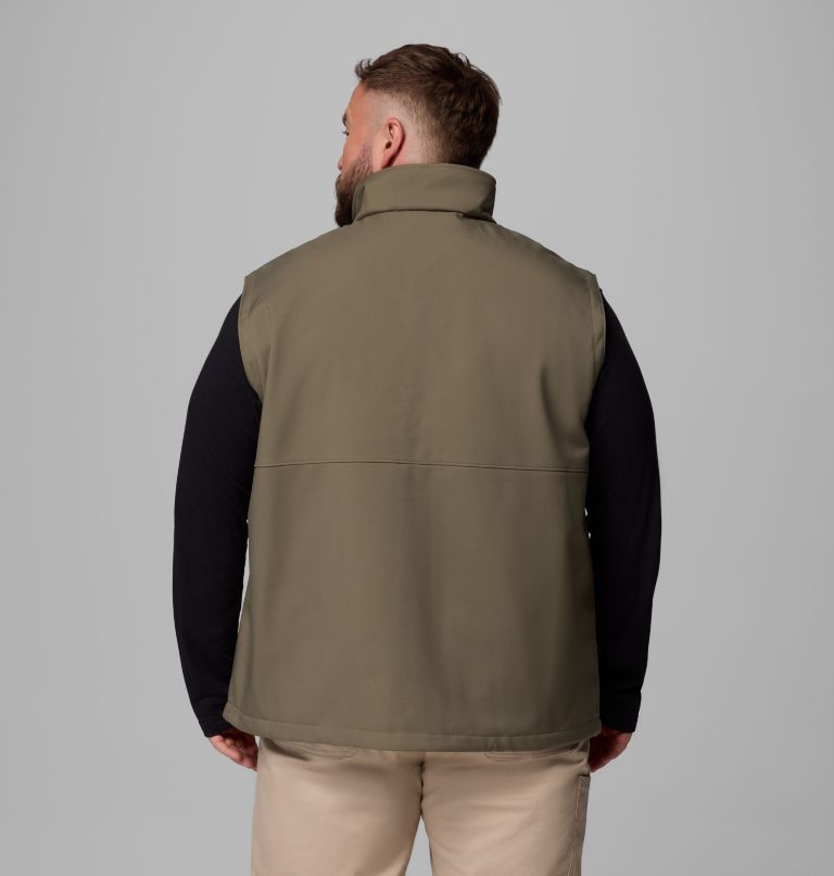 Men's Ascender II Softshell Vest - Big, Color: Stone Green, image 3