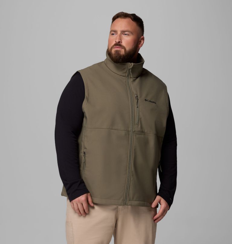 Men's Ascender II Softshell Vest - Big, Color: Stone Green, image 1