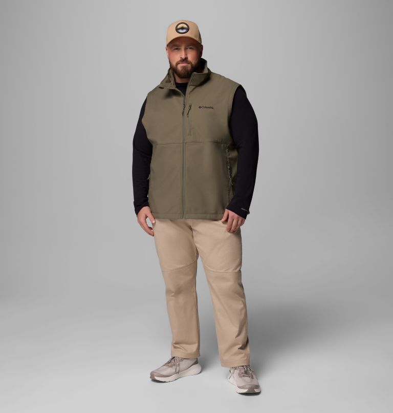 Men's Ascender II Softshell Vest - Big, Color: Stone Green, image 2