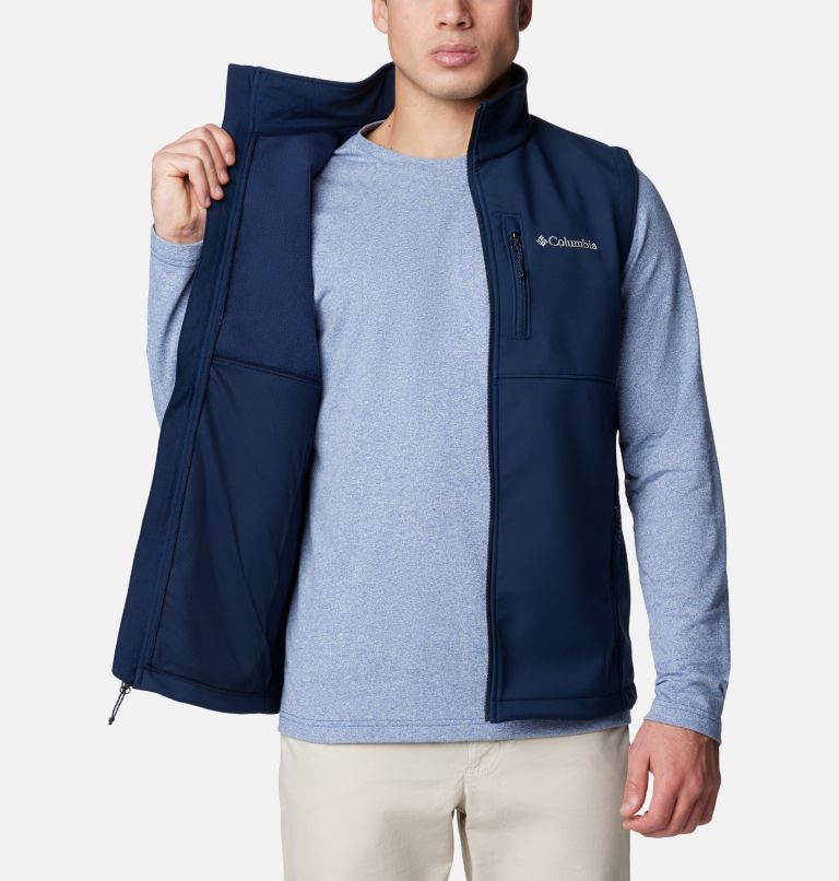 Men's Ascender II Softshell Vest - Tall, Color: Collegiate Navy, image 5
