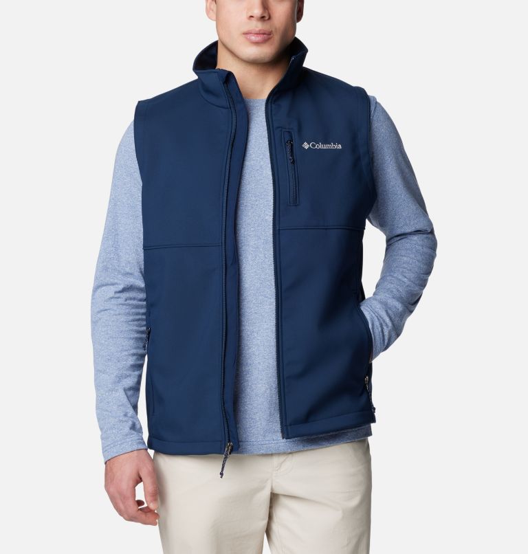 Men's Ascender II Softshell Vest - Tall, Color: Collegiate Navy, image 7