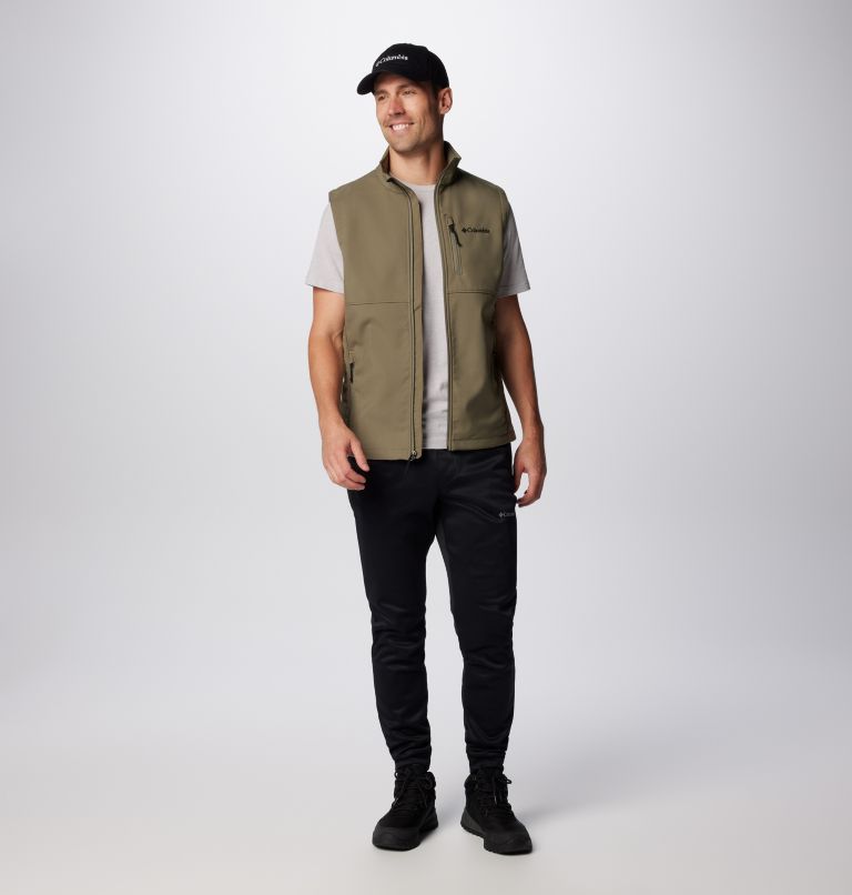 Chaleco softshell de senderismo Ascender II para hombre, Color: Stone Green, image 3