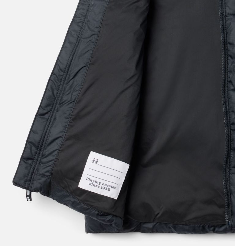 Kids' Puffect Vest, Color: Black, image 3