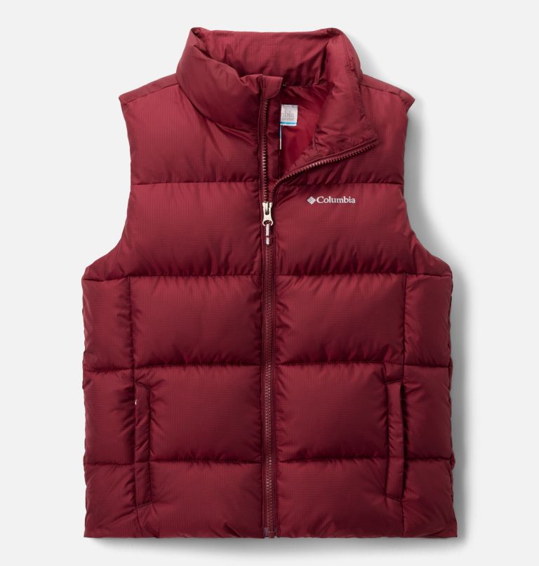 Kids' Puffect Vest, Color: Rich Wine, image 1