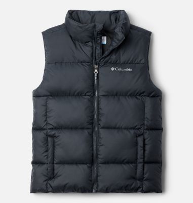 Youth Puffect Puffer Vest, Color: Black, image 1