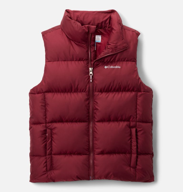 Youth Puffect Puffer Vest, Color: Rich Wine, image 1