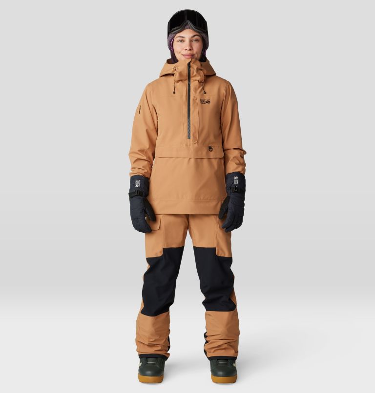 Women's Powder Maven Anorak, Color: Copper Clay, image 14
