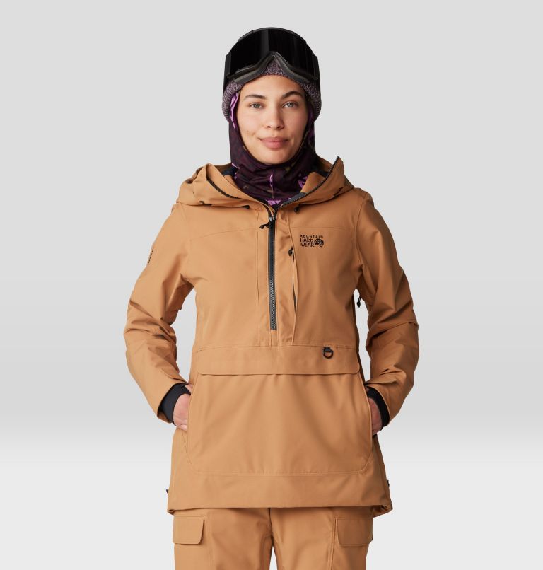 Women's Powder Maven Anorak, Color: Copper Clay, image 8