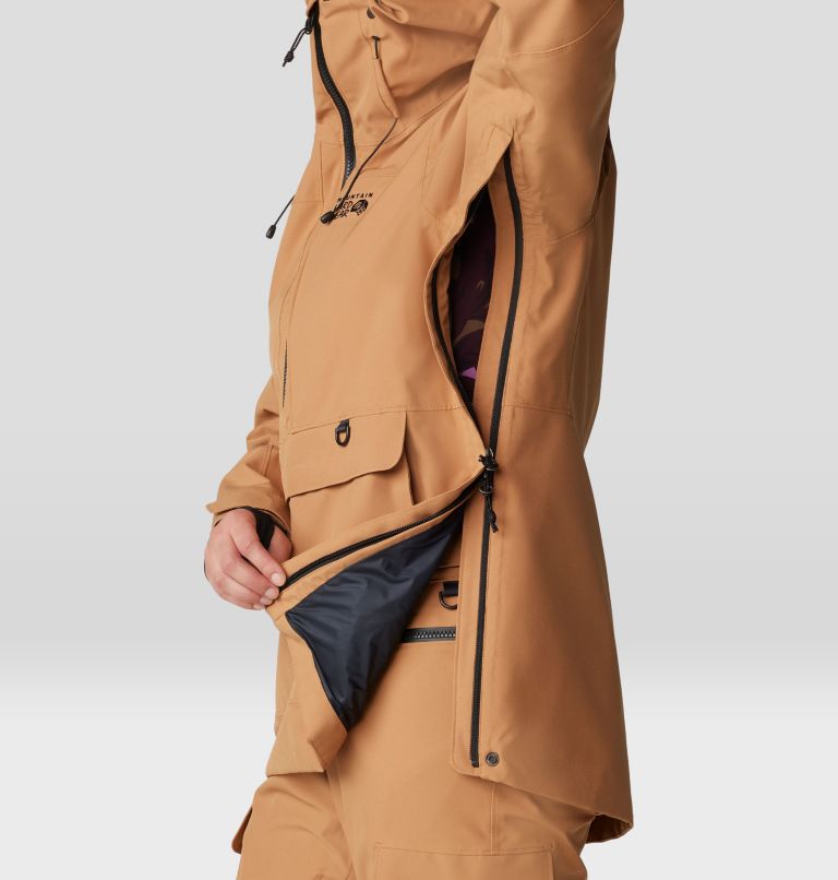 Women's Powder Maven Anorak, Color: Copper Clay, image 9