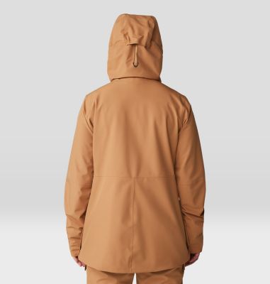 Women's Powder Maven Anorak, Color: Copper Clay, image 10