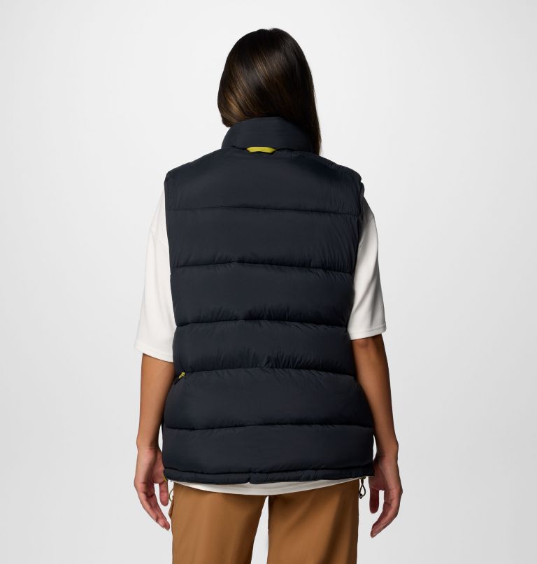 Unisex Wallowa Reversible Vest, Color: Black, Wallowa Mtns Print, image 5