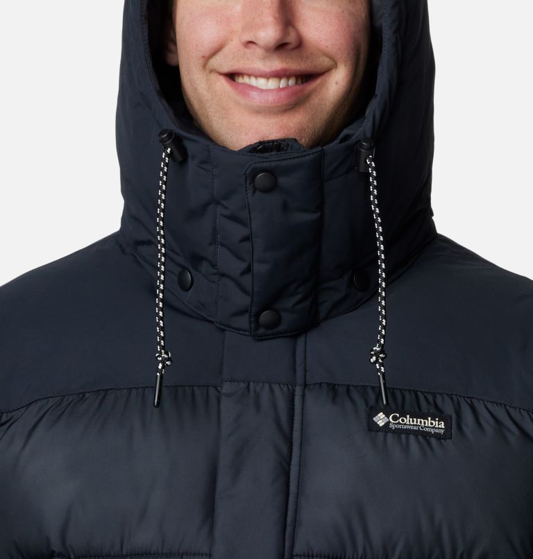 Men's Snowqualmie II Puffer Jacket, Color: Black, image 4