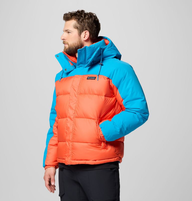 Men's Snowqualmie II Jacket, Color: Zing, Compass Blue, image 4
