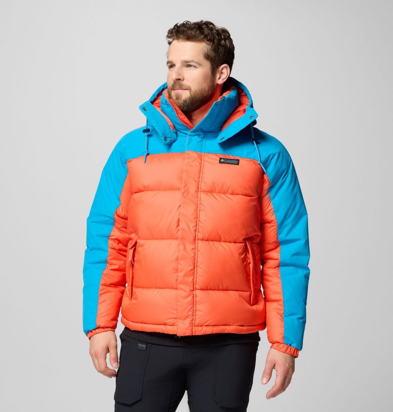 Men's Snowqualmie II Jacket, Color: Zing, Compass Blue, image 1