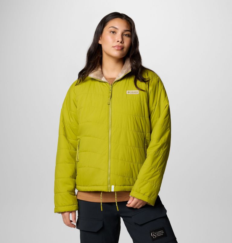 Chaqueta reversible con aislamiento Wallowa Panorama unisex, Color: Python Green, Wallowa Mtns Print, image 3