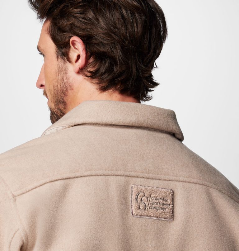 Unisex Wallowa Shirt Jacket, Color: Crushed Clay, image 8