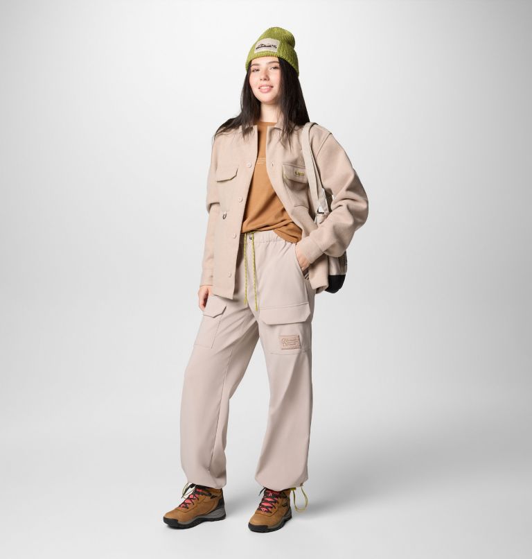 Unisex Wallowa Shirt Jacket, Color: Crushed Clay, image 9