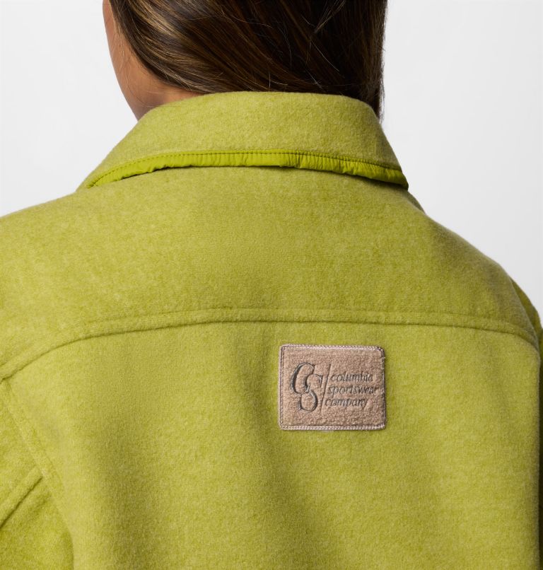 Unisex Wallowa Shirt Jacket, Color: Python Green, image 7