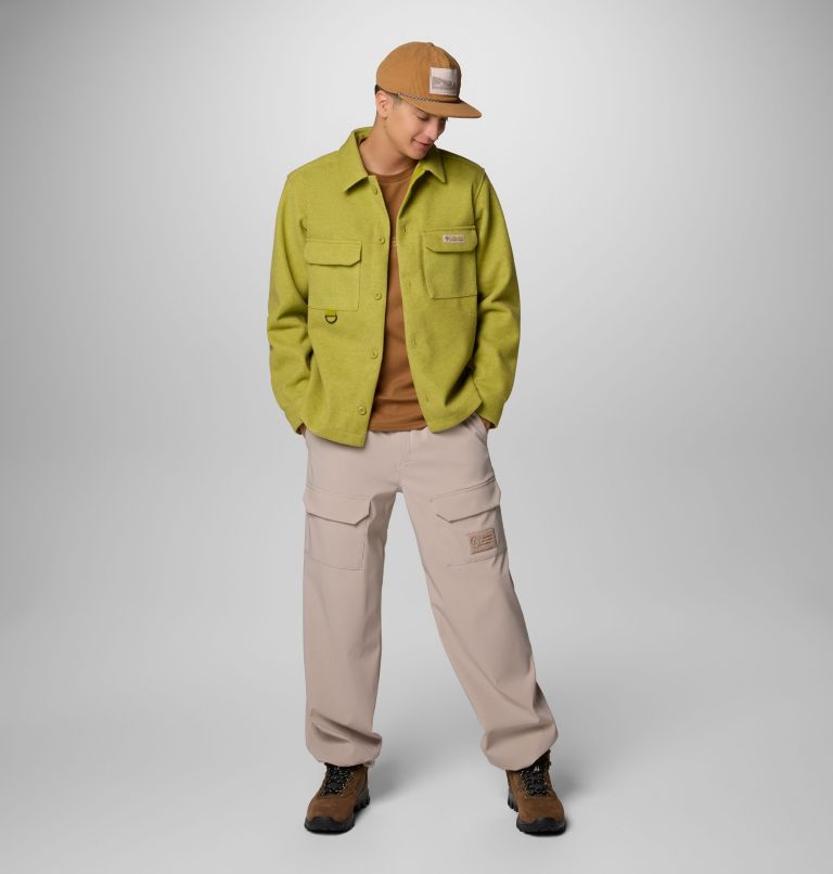 Unisex Wallowa Shirt Jacket, Color: Python Green, image 10