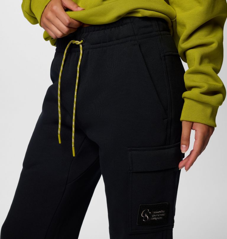 Unisex Wallowa Fleece Joggers, Color: Black, image 7