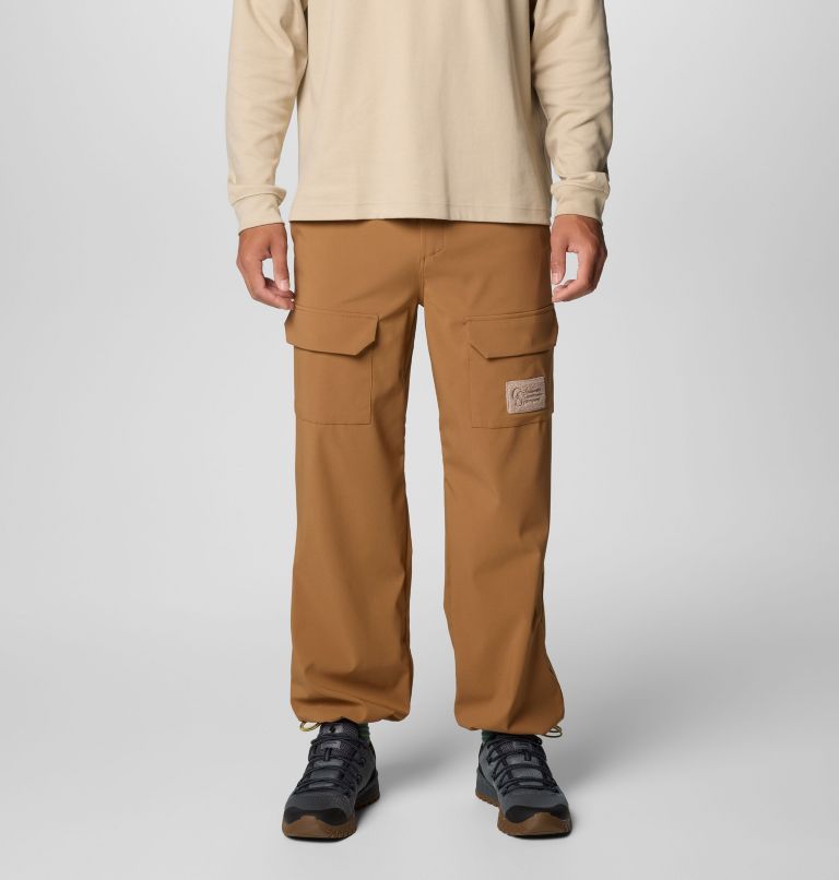 Unisex Wallowa Softshell Trousers, Color: Camel Brown, image 2