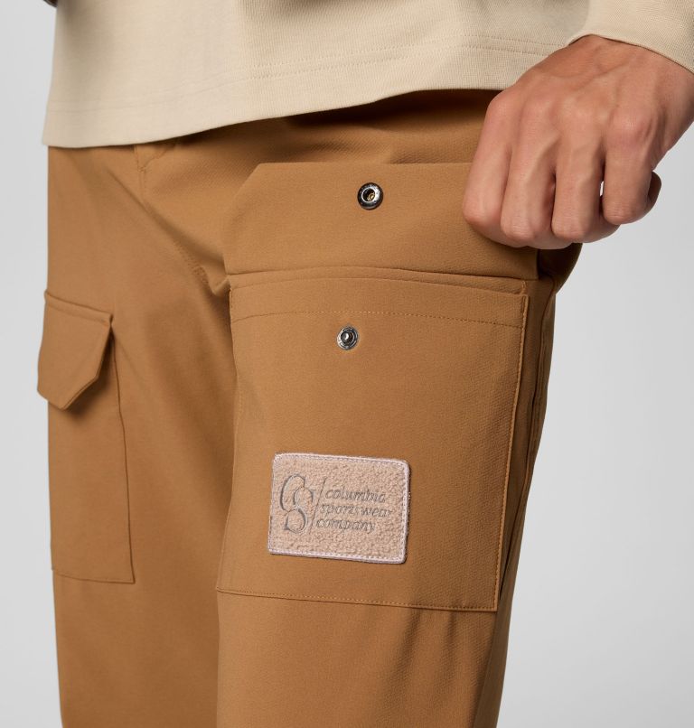 Unisex Wallowa Softshell Trousers, Color: Camel Brown, image 6