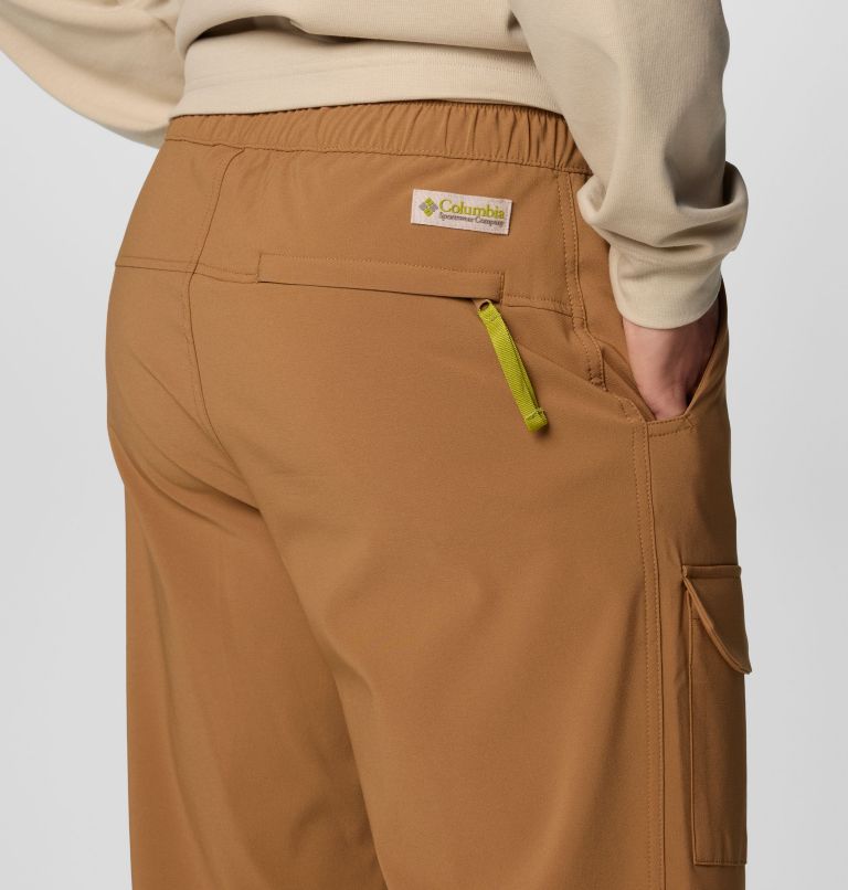 Unisex Wallowa Softshell Trousers, Color: Camel Brown, image 8