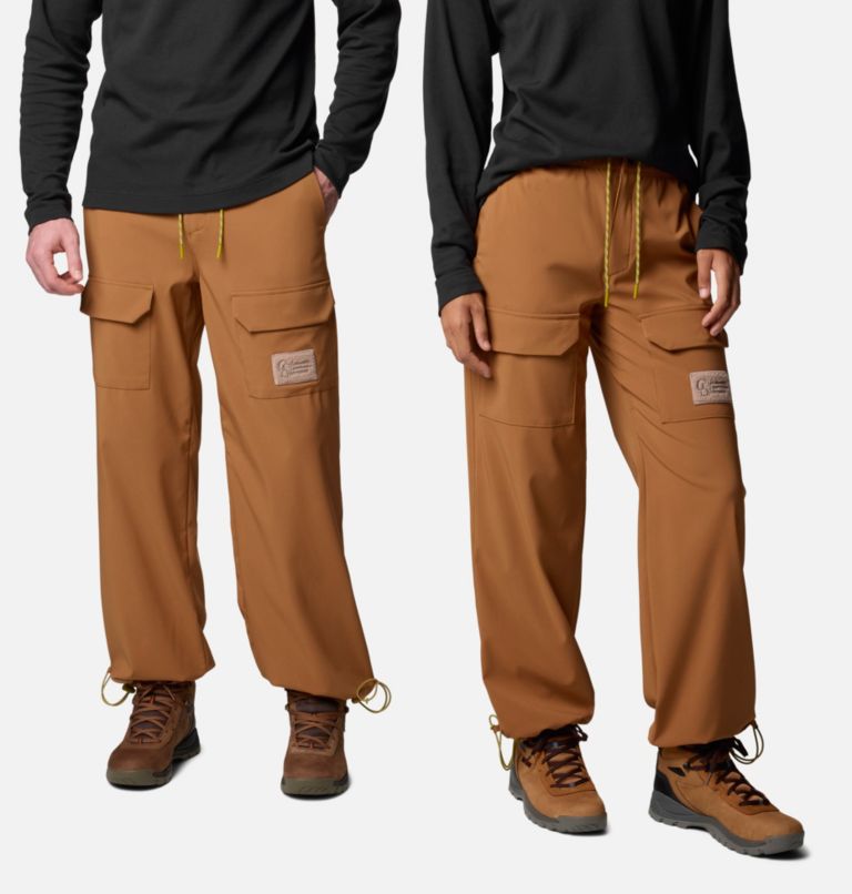 Unisex Wallowa Softshell Trousers, Color: Camel Brown, image 1