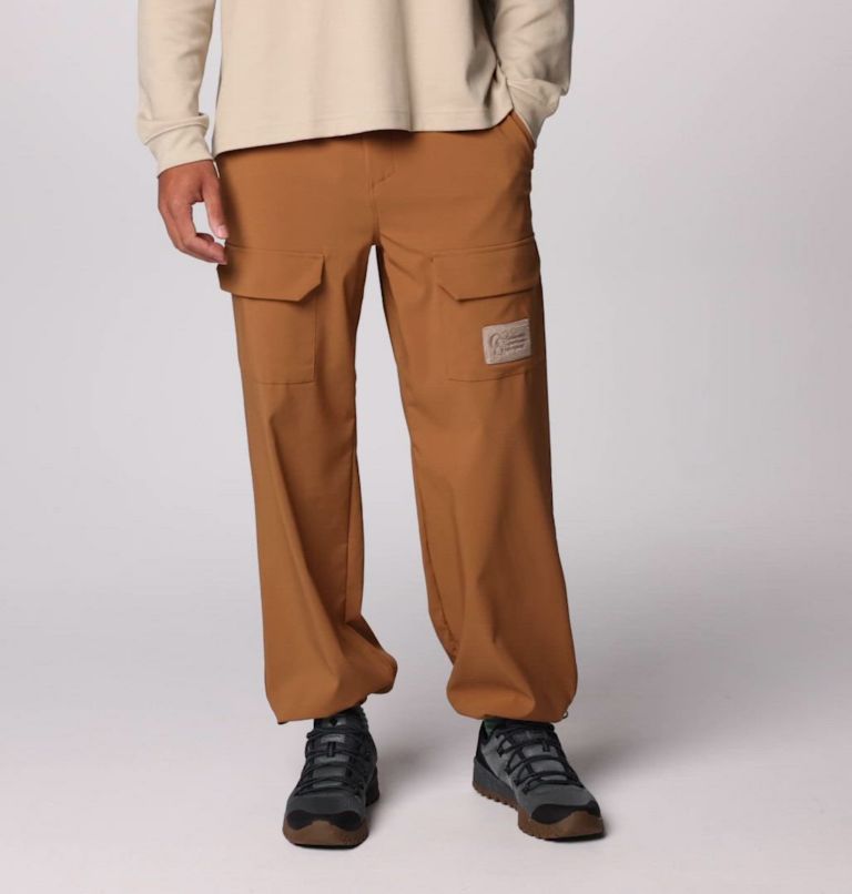 Unisex Wallowa Softshell Trousers, Color: Camel Brown