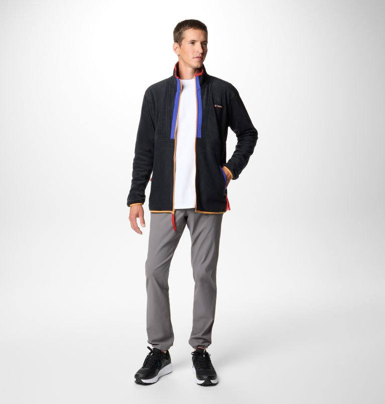 Men's Backbowl II Fleece Jacket, Color: Black, image 3