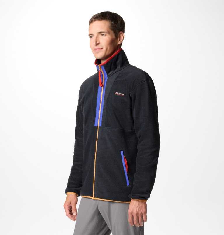 Men's Backbowl II Fleece Jacket, Color: Black, image 4