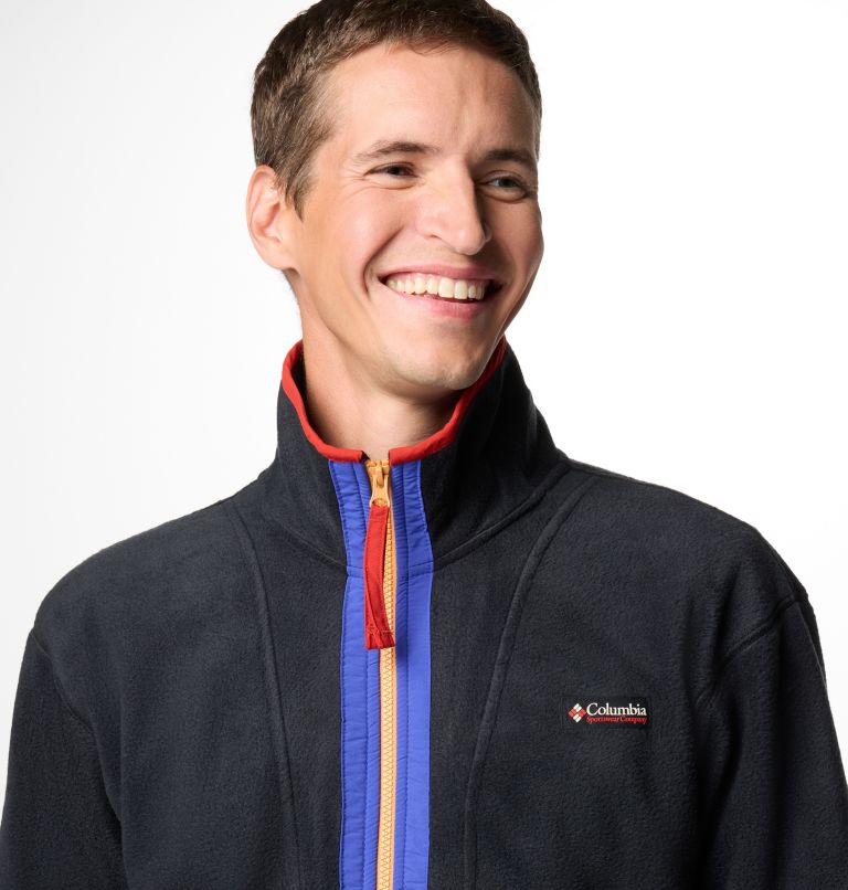 Men's Backbowl II Fleece Jacket, Color: Black, image 5
