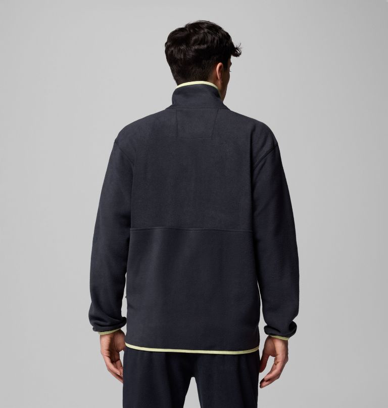 Chaqueta de forro polar Backbowl II para hombre, Color: Black, Compass Blue, image 3