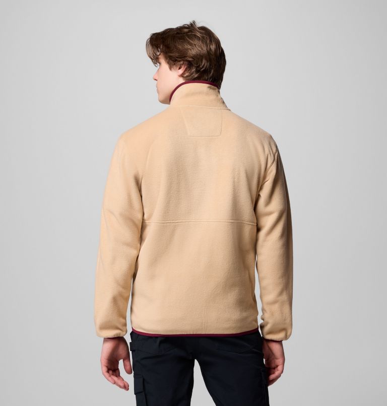 Men's Backbowl II Full Zip Fleece Jacket, Color: Canoe, Tobacco, image 3