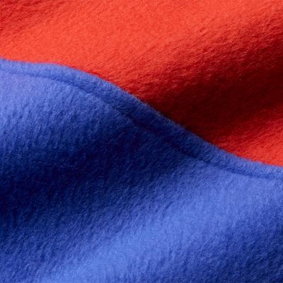 Close up shot of the plush fleece.