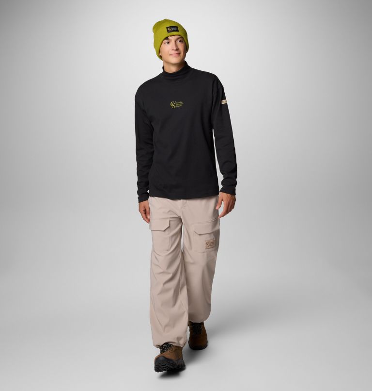 Unisex Wallowa Graphic Long Sleeve T-Shirt, Color: Black, image 9