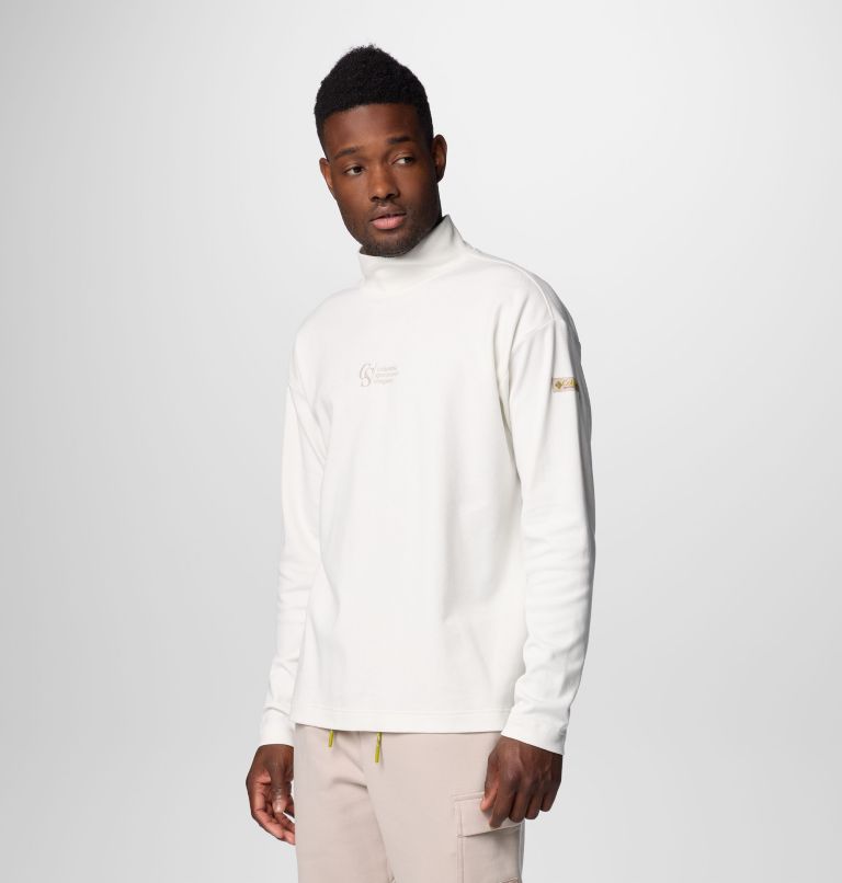 Unisex Wallowa Graphic Long Sleeve T-Shirt, Color: Sea Salt, image 8