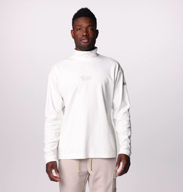 Unisex Wallowa Graphic Long Sleeve T-Shirt, Color: Sea Salt